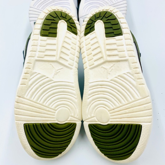 Air Jordan 1/Nike basketball low top hook and loop closure white black sneakers - Picture 7 of 16